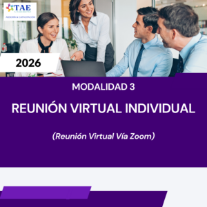 Reunión Virtual Individual - Portafolio Docente